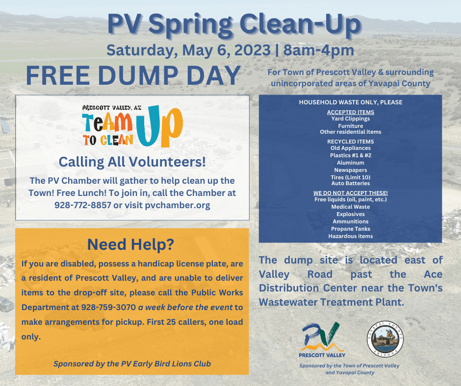 Clean up Saturday May 6 8am - 4pm