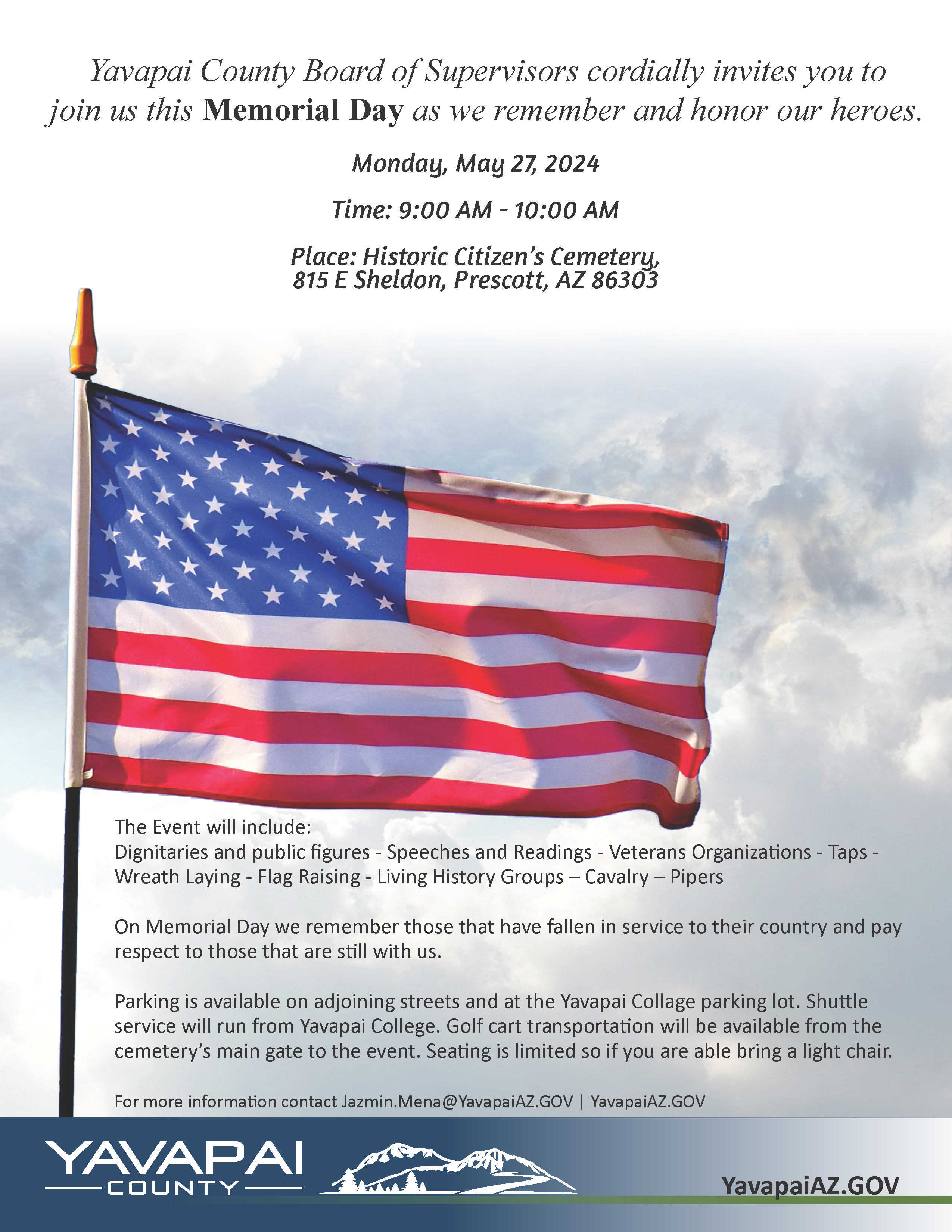 Memorial Day Invitation 2024