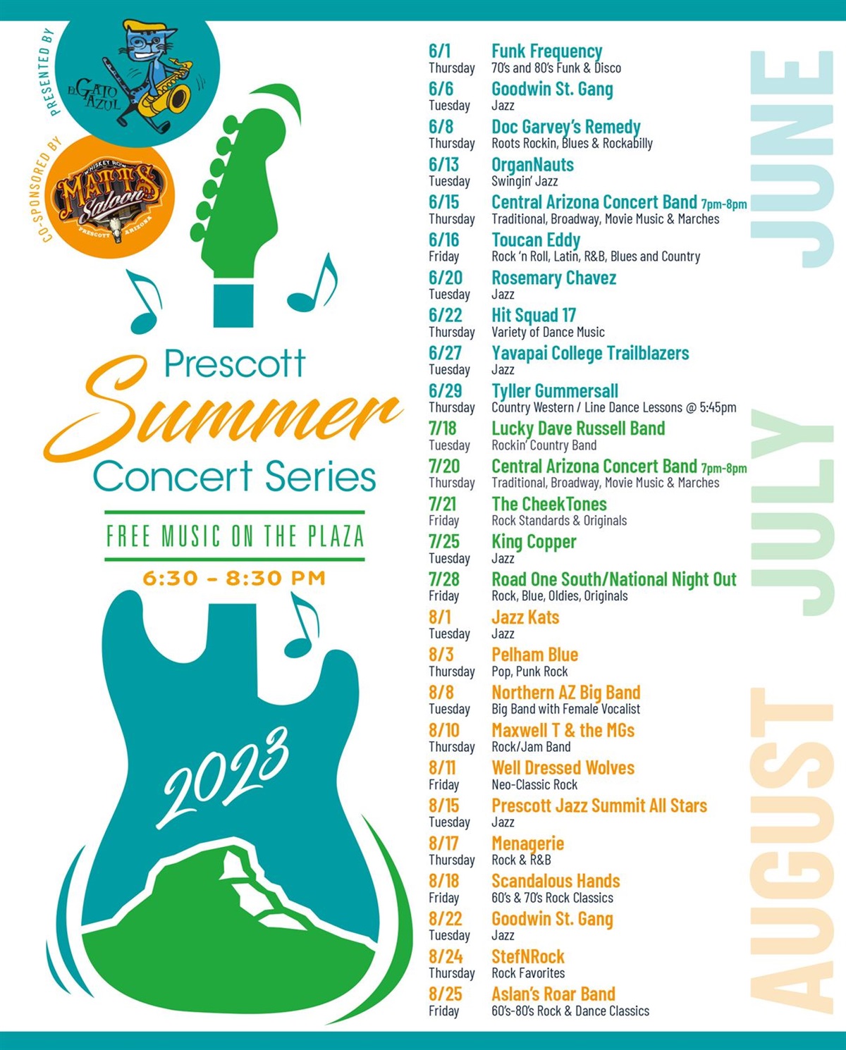 Summer Concert Series Yavapai, AZ