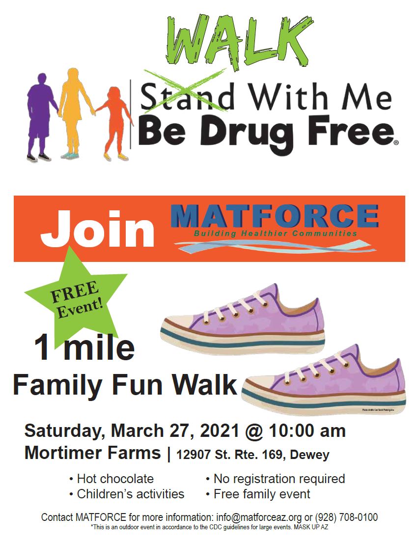 1 mile family fun walk march 27, 10am at mortimer farms