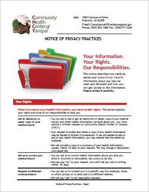 Notice of Privacy Practices