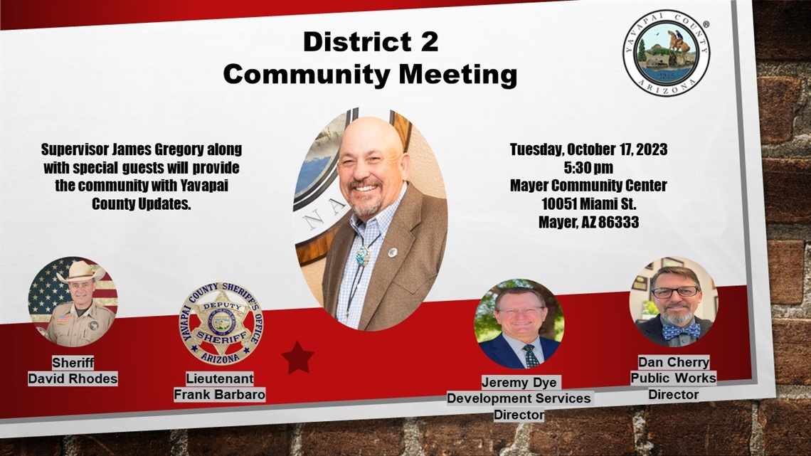 Mayer Community Meeting Flyer